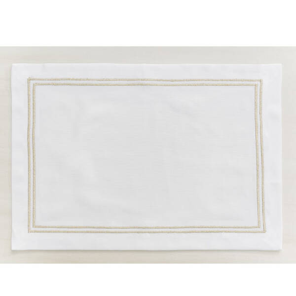 Gül Güler 2 Sıra Pikolu Amerikan Servis 2'li Paket 35x50 Altın - 1