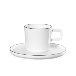 Asa Selection Beyaz Espresso Fincan Tabağı 01AS-2030113 - Asa Selection