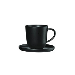 Asa Selection Tabaklı Espresso Kahve Fincanı Siyah 01AS-19011190 - Asa Selection
