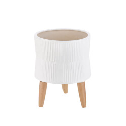 Paşabahçe Century Seramik Saksı Haznesi 27 cm - Paşabahçe