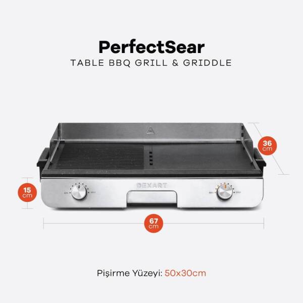 Dexart PerfectSear Table BBQ Izgara - 2