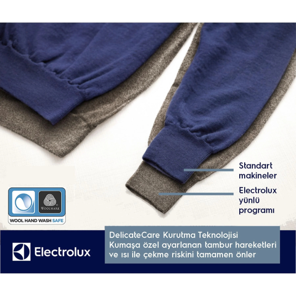 Electrolux EW7D394UCT DelicateCare 700 A+++ 9 Kg Inverter Wi-Fi Isı Pompalı Kurutma Makinesi - 6
