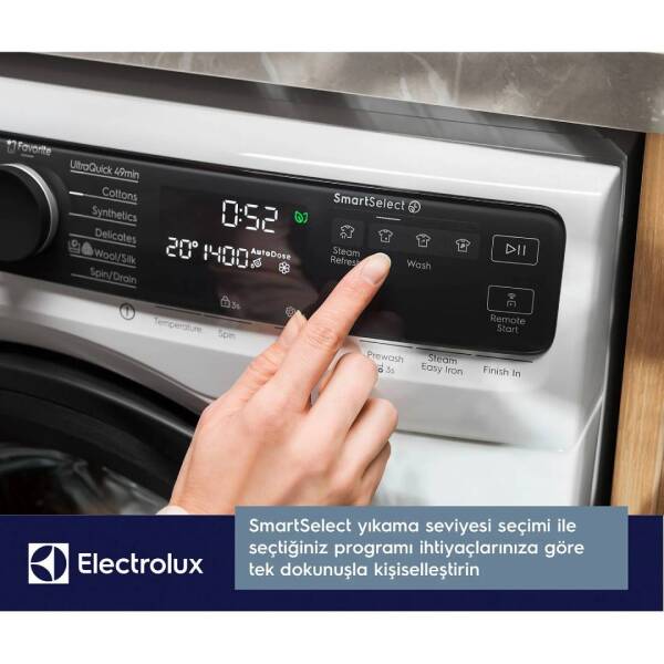 Electrolux EW7F5412CT SteamCare 700 10 Kg 1400 Devir Wi-Fi Çamaşır Makinesi - 2