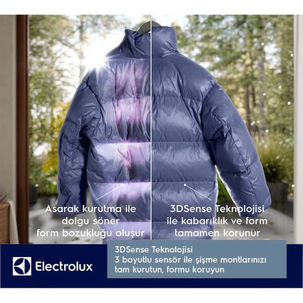 Electrolux EW8D394MT UltraCare 800 A+++ 9 Kg Isı Pompalı Kurutma Makinesi - 4