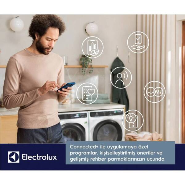 Electrolux EW8F7417QT UltraCare 800 10 Kg 1400 Devir UniversalDose Wi-Fi Çamaşır Makinesi - 4