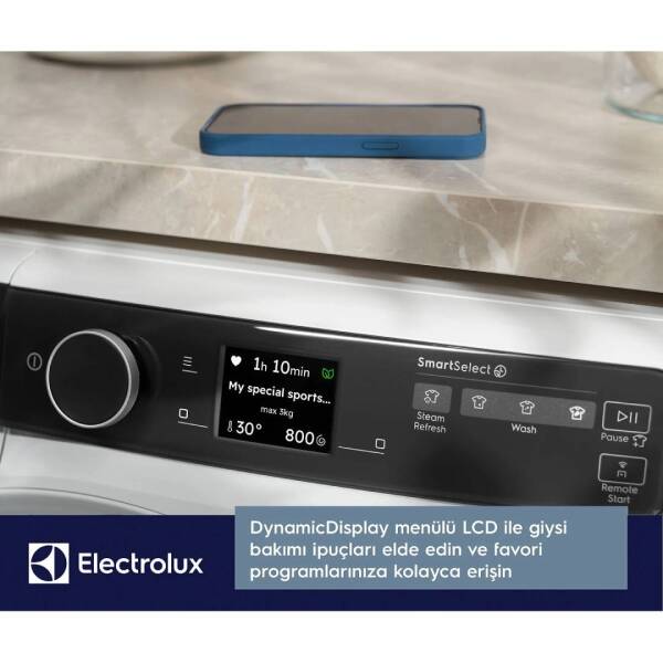 Electrolux EW8F7417QT UltraCare 800 10 Kg 1400 Devir UniversalDose Wi-Fi Çamaşır Makinesi - 5