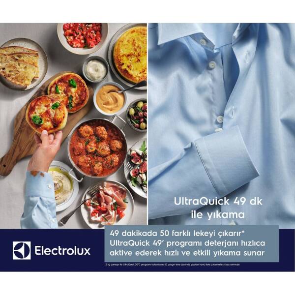 Electrolux EW8F7417QT UltraCare 800 10 Kg 1400 Devir UniversalDose Wi-Fi Çamaşır Makinesi - 7