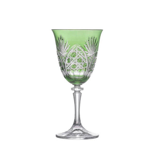 Paşabahçe Elegan Kadeh Seti Yeşil 6 Adet - 1