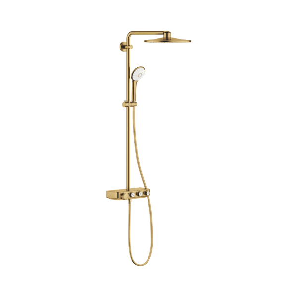 Grohe Euphoria SmartControl 310 Duo Duvara Monte Termostatik Bataryalı Duş Sistemi 26507GN0 - 1