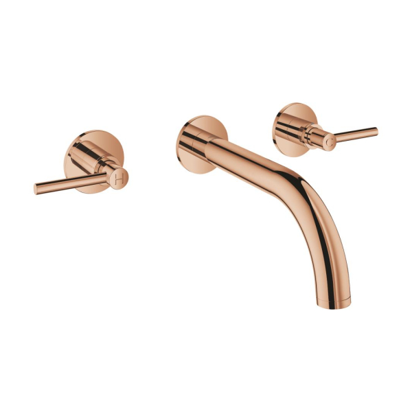 Grohe Atrio 3 Delikli Duvardan Lavabo Bataryası M-Boyut 20662DA0 - 1
