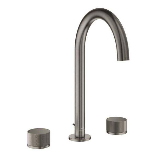 Grohe Atrio Private Collection 3 Delikli Lavabo Bataryası L-Boyut Brushed Hard Graphite 20595AL0 - 1