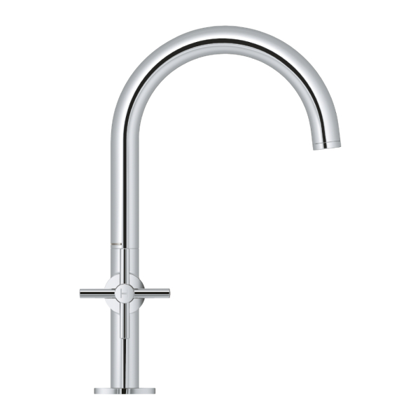 Grohe Atrio Tek Delikli Lavabo Bataryası L-Boyut 21144000 - 2