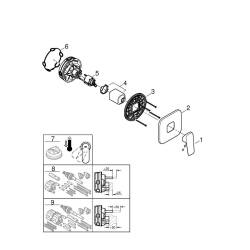 Grohe Cubeo Ankastre Duş Bataryası 1017770000 - 5
