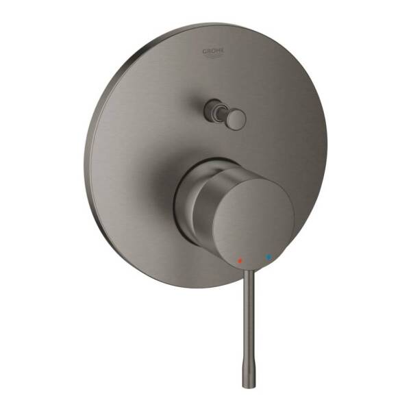 Grohe Essence Ankastre Banyo/Duş Bataryası Brushed Hard Graphite 24167AL1 - 1
