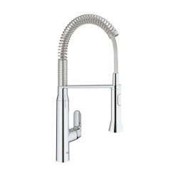 Grohe Eviye Bataryası Spiralli Profesyonel K7 Krom 31379000 - 1