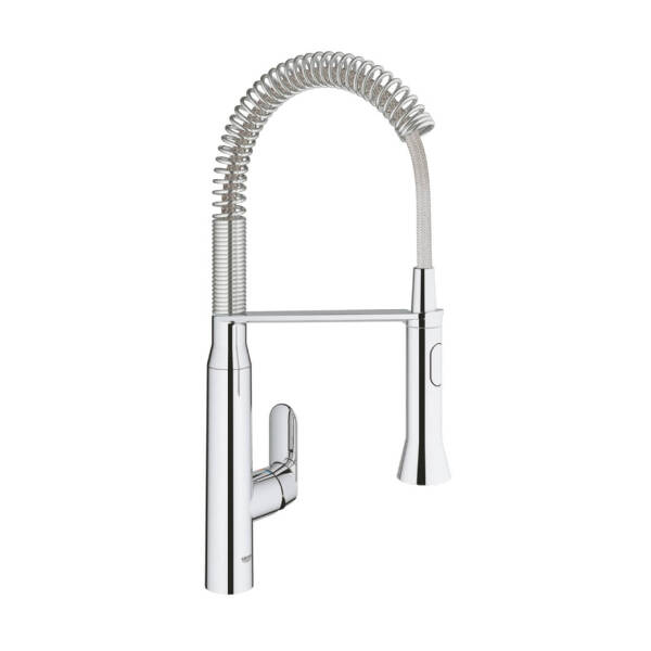 Grohe Eviye Bataryası Spiralli Profesyonel K7 Krom 31379000 - 1