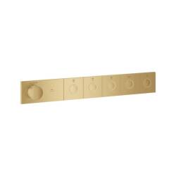 Grohe Grohtherm Aqua Tiles 5 Valfli Akış Kontrollü Ankastre Termostatik Duş Bataryası Br. Cool Sunrise 106868GN00 - 1