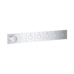 Grohe Grohtherm Aqua Tiles 5 Valfli Akış Kontrollü Ankastre Termostatik Duş Bataryası Krom 1068680000 - 1