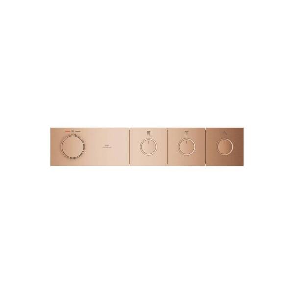 Grohe Grohtherm Aqua Tiles SmartControl Termostatik Ankastre Banyo Bataryası 3 Çıkışlı 106866DL00 - 3