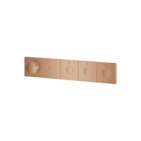 Grohe Grohtherm Aqua Tiles SmartControl Termostatik Ankastre Banyo Bataryası 3 Çıkışlı 106866DL00 - 4
