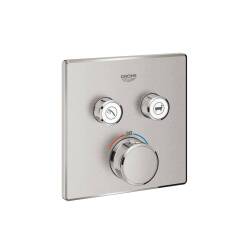 Grohe Grohtherm SmartControl Akış Kontrollü Ankastre Termostatik Banyo Bataryası 2 Yollu 29124DC0 - 1