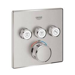 Grohe Grohtherm SmartControl Akış Kontrollü Ankastre Termostatik Banyo Bataryası 29126DC0 - 1