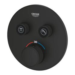 Grohe Grohtherm Smartcontrol Çift Valfli Akış Kontrollü Ankastre Termostatik Duş Bataryası 29507KF0 - 4