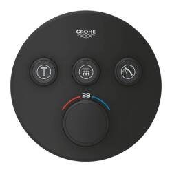 Grohe Grohtherm Smartcontrol Üç Valfli Akış Kontrollü Ankastre Termostatik Duş Bataryası 29507KF0 - 3