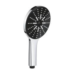 Grohe Rainshower Aqua El Duşu 3 Akışlı Krom+Siyah 101676KI00 - 1