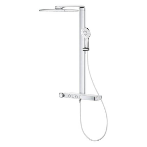 Grohe Rainshower Aqua Pure Duvara Monte Termostatik Bataryalı Duş Sistemi 1009610000 - 4