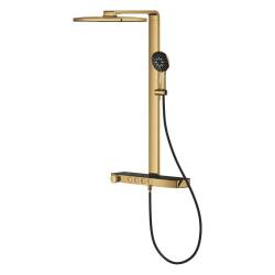 Grohe Rainshower Aqua Pure Duvara Monte Termostatik Bataryalı Duş Sistemi 100961GL00 - 4