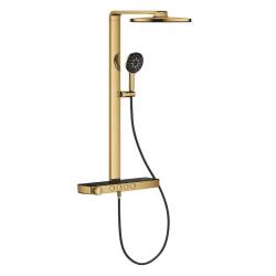 Grohe Rainshower Aqua Pure Duvara Monte Termostatik Bataryalı Duş Sistemi 100964GL00 - 1