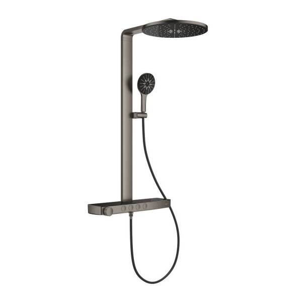Grohe Rainshower Aqua Pure SmartControl Duş Sistemi Duvara Monte Termostatik Bataryalı Duş Kolonu 100964AL00 - 2