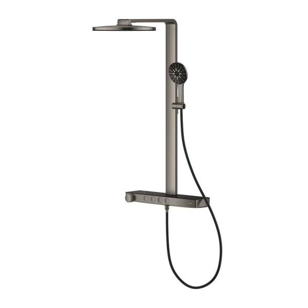 Grohe Rainshower Aqua Pure SmartControl Duş Sistemi Duvara Monte Termostatik Bataryalı Duş Kolonu 100964AL00 - 4