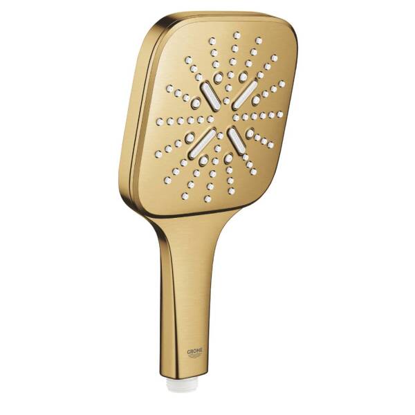 Grohe Rainshower Smartactive 130 Cube El Duşu 3 Akışlı Brushed Cool Sunrise 26582GN0 - 1