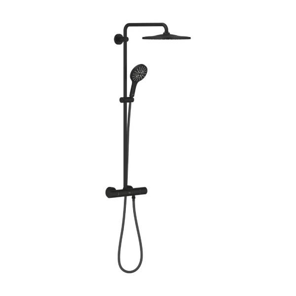 Grohe Rainshower Smartactive 310 Duvara Monte Termostatik Bataryalı Duş Sistemi - 1