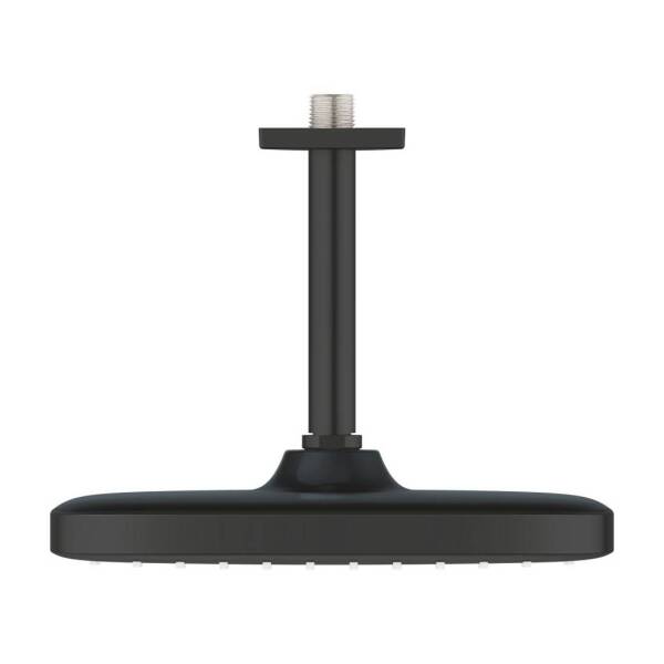 Grohe Tempesta 250 Cube Tepe Duşu Set 142 mm Tek Akışlı Mat Siyah 266882430 - 3