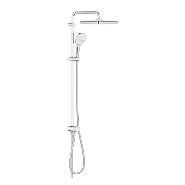 Grohe Tempesta Cosmopolitan System 250 Cube Duvar Bağlantılı Divertörlü Duş Sistemi 26694001 - 1