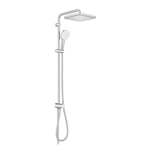Grohe Tempesta Cosmopolitan System 250 Cube Duvar Bağlantılı Divertörlü Duş Sistemi 26694001 - 2