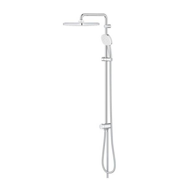 Grohe Tempesta Cosmopolitan System 250 Cube Duvar Bağlantılı Divertörlü Duş Sistemi 26694001 - 4