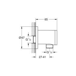 Grohe Tempesta Duş Çıkış Dirseği 28671001 - 4