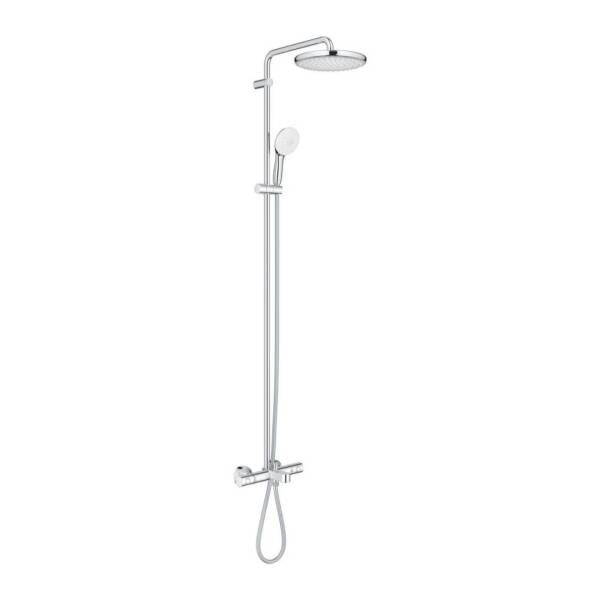 Grohe Tempesta System 250 Duvara Monte Termostatik Bataryalı Duş Sistemi 26672001 - 2