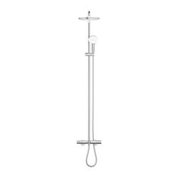 Grohe Tempesta System 250 Duvara Monte Termostatik Bataryalı Duş Sistemi 26672001 - 3