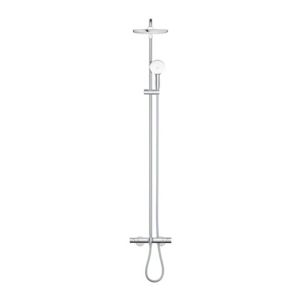 Grohe Tempesta System 250 Duvara Monte Termostatik Bataryalı Duş Sistemi 26672001 - 3