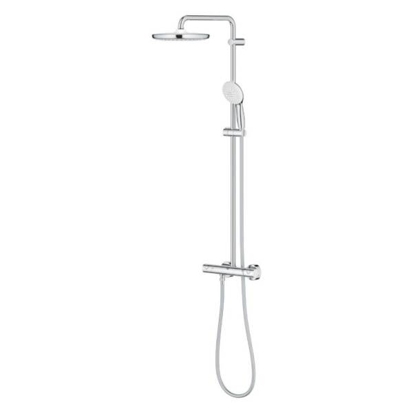 Grohe Tempesta System 250 Duvara Monte Termostatik Bataryalı Duş Sistemi Krom 26670001 - 3