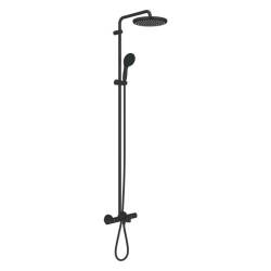 Grohe Tempesta System 250 Duvara Monte Termostatik Bataryalı Duş Sistemi Mat Siyah 266722431 - 2