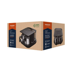 Grunding İkili Çelik Türk Kahve Makinesi Siyah TCM 7061 - 6