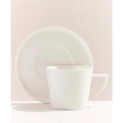 Paşabahçe Solid Porselen Çay Fincanı Beyaz 250 cc - Paşabahçe
