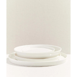 Paşabahçe Solid Porselen Pasta Tabağı Beyaz 20 cm - 3