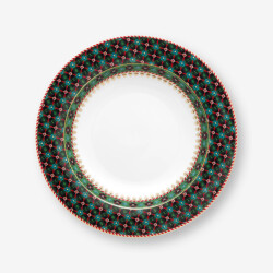 Pip Studio Berry Blues Çorba Tabağı Yeşil 21,5 cm - PIP STUDIO